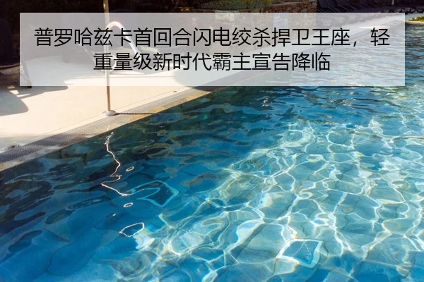 普罗哈兹卡首回合闪电绞杀捍卫王座，轻重量级新时代霸主宣告降临